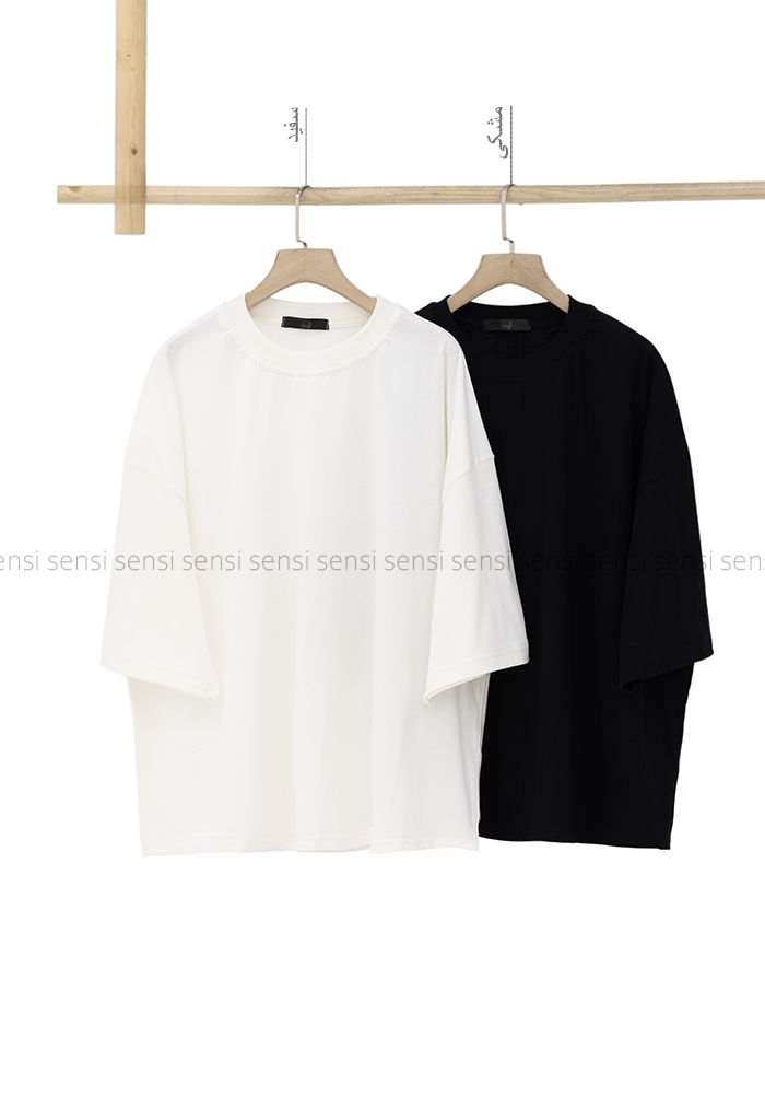 تیشرت باکسی بیسیک کد1006541